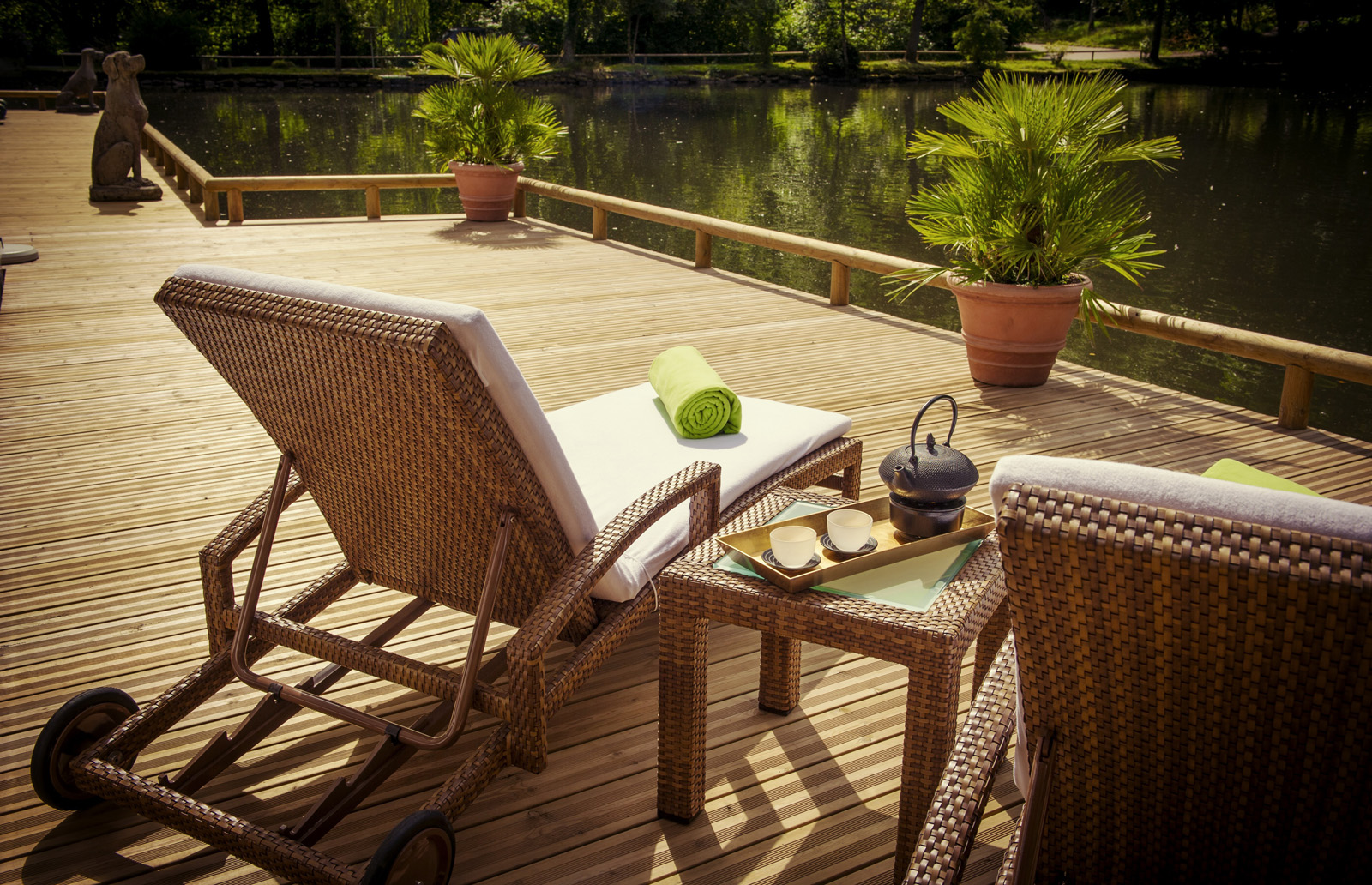 Liegeterrasse - Hotel Langenwaldsee, Freudenstadt