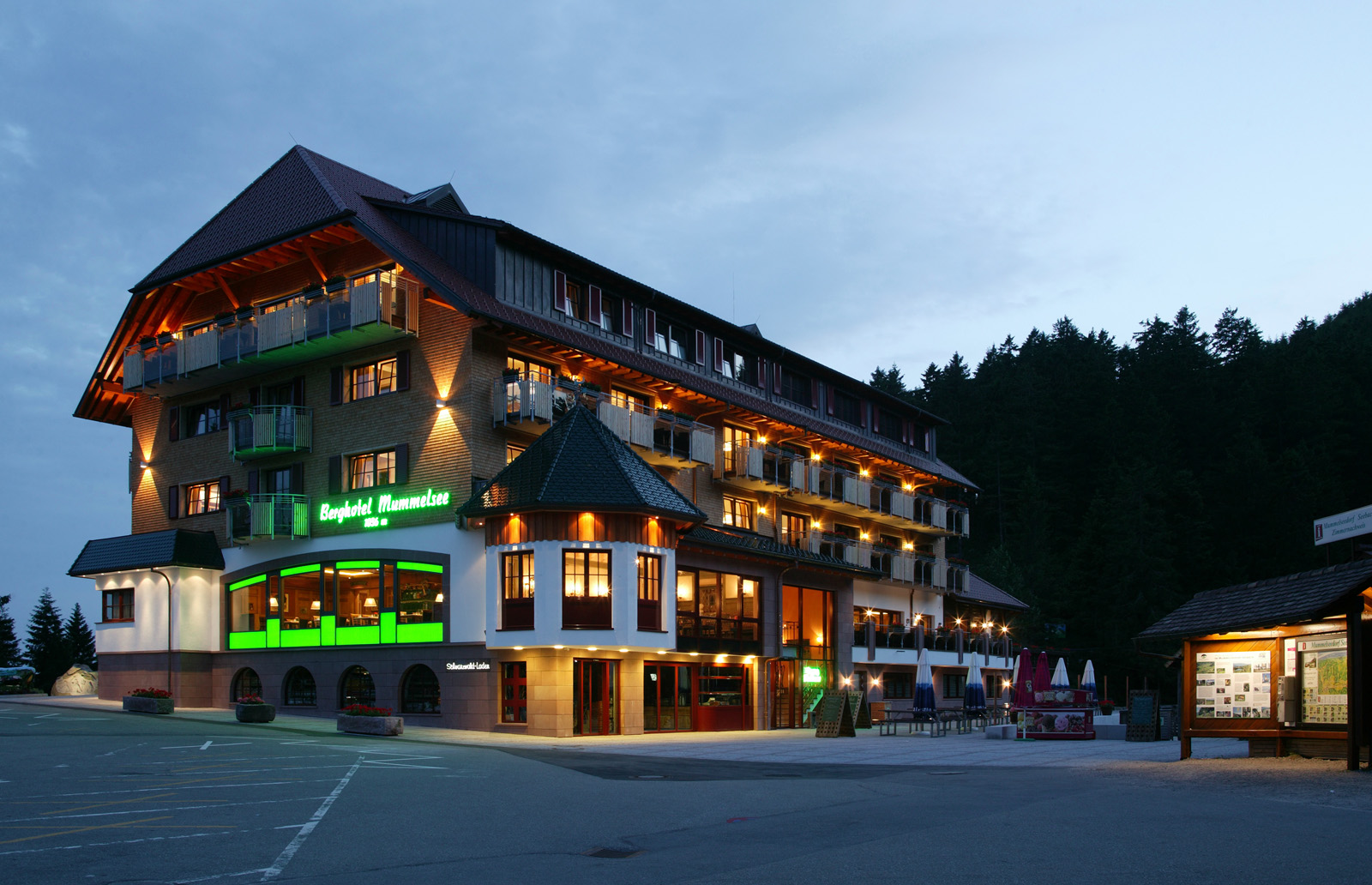 Aussenansicht - Berghotel Mummelsee